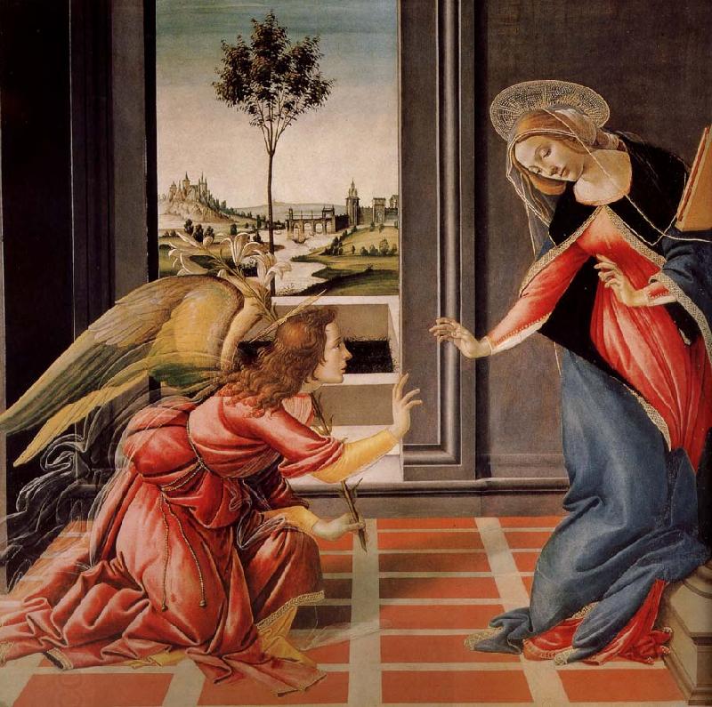Sandro Botticelli Annunciation China oil painting art
